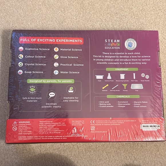 NEW Ultimate Science Kit 100 Experiments - Picture 2 of 2